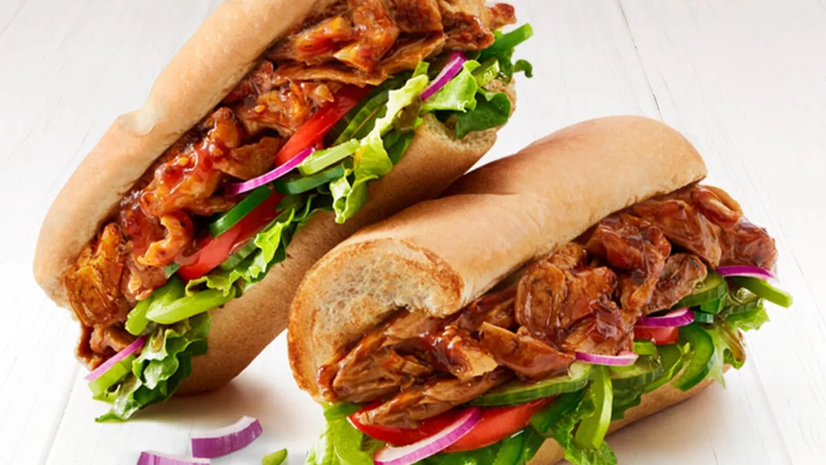 Vegán Teriyaki Sub (15cm)