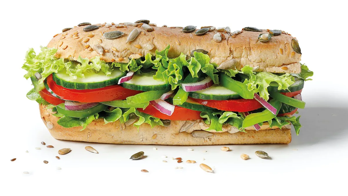 Veggie Delight Sub (15 cm)