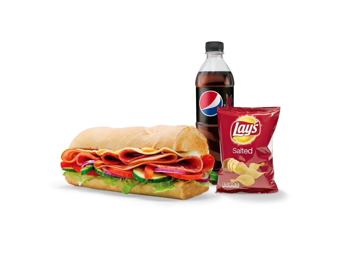 Italian B.M.T Meal Deal, 15cm