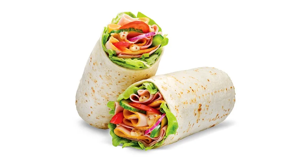Kalkun and Skinke Wrap