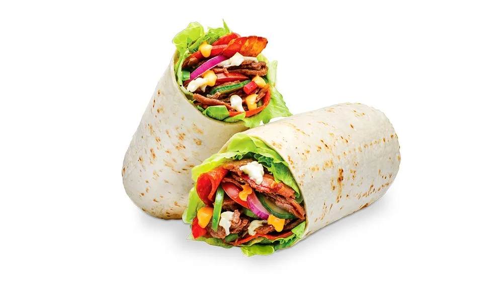 Spicy Steak and Bacon Wrap