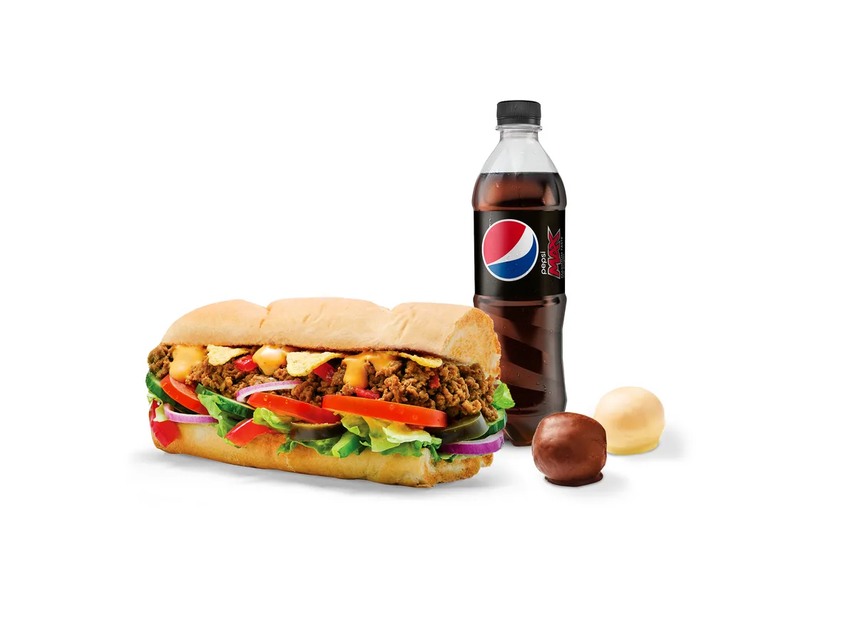 Taco Sub Meal Deal, 15cm