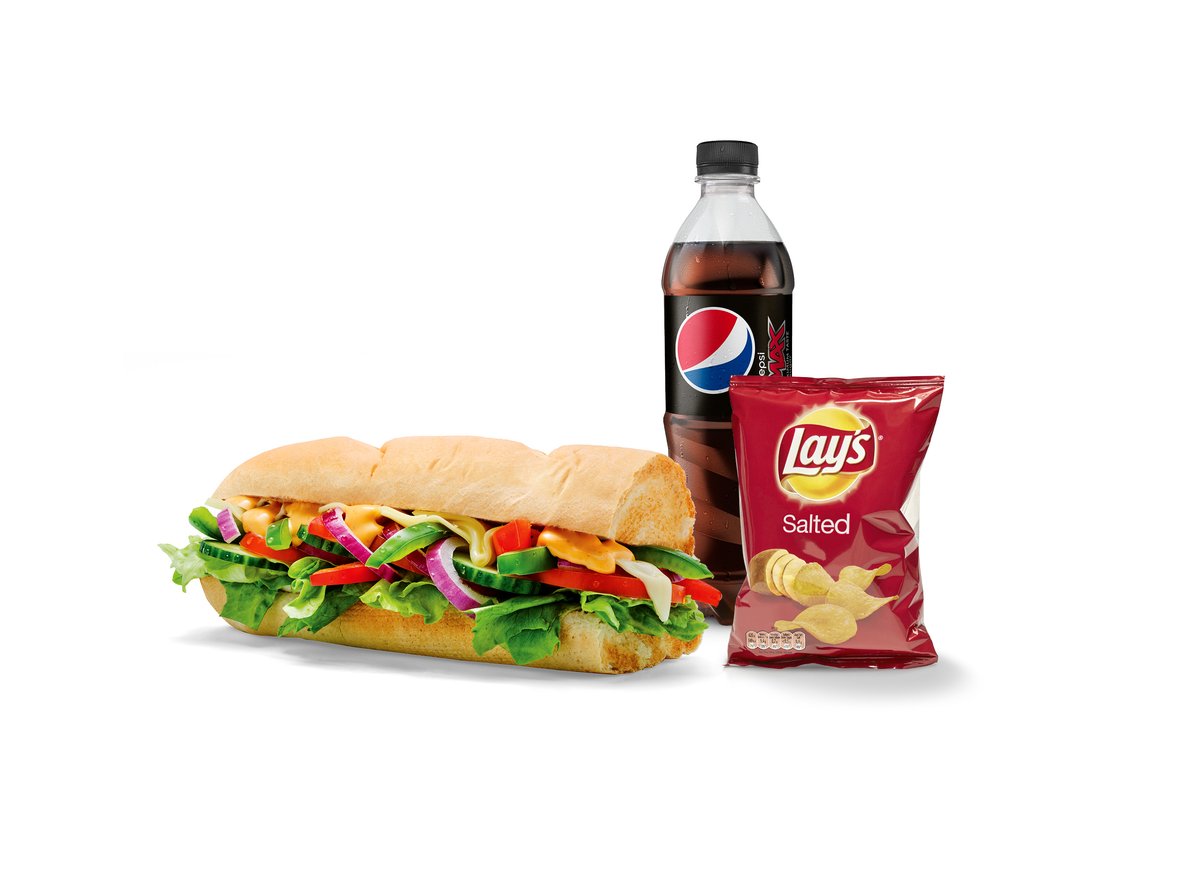 Veggie Delite Meal Deal, 15cm