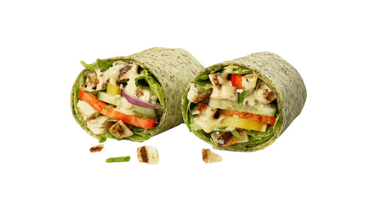 Wrap Paski z Kurczaka