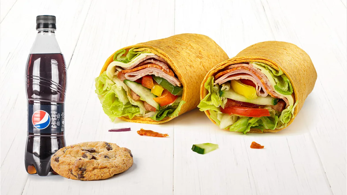 Italijanski B.M.T. wrap meni