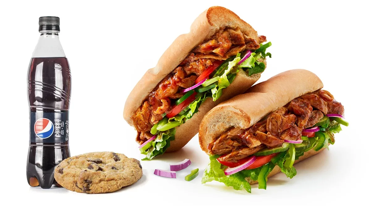 TLC Teriyaki sendvič meni