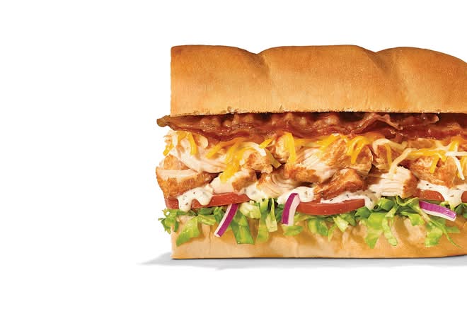 Chicken and Bacon Ranch (Footlong)