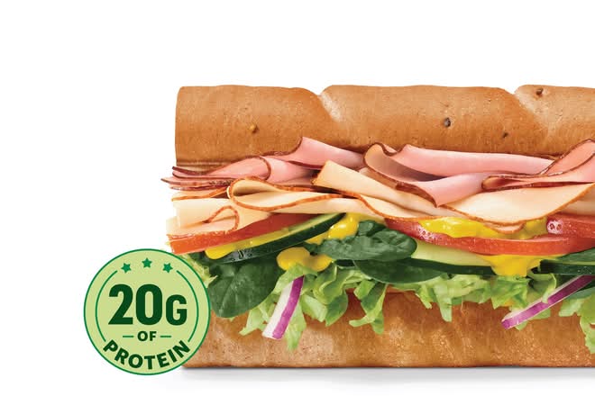 Ham and Turkey Stacker (Footlong)