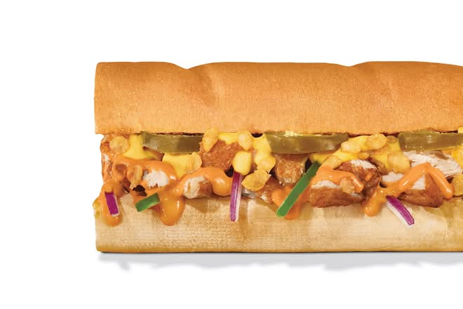 Spicy Nacho Chicken (Footlong)