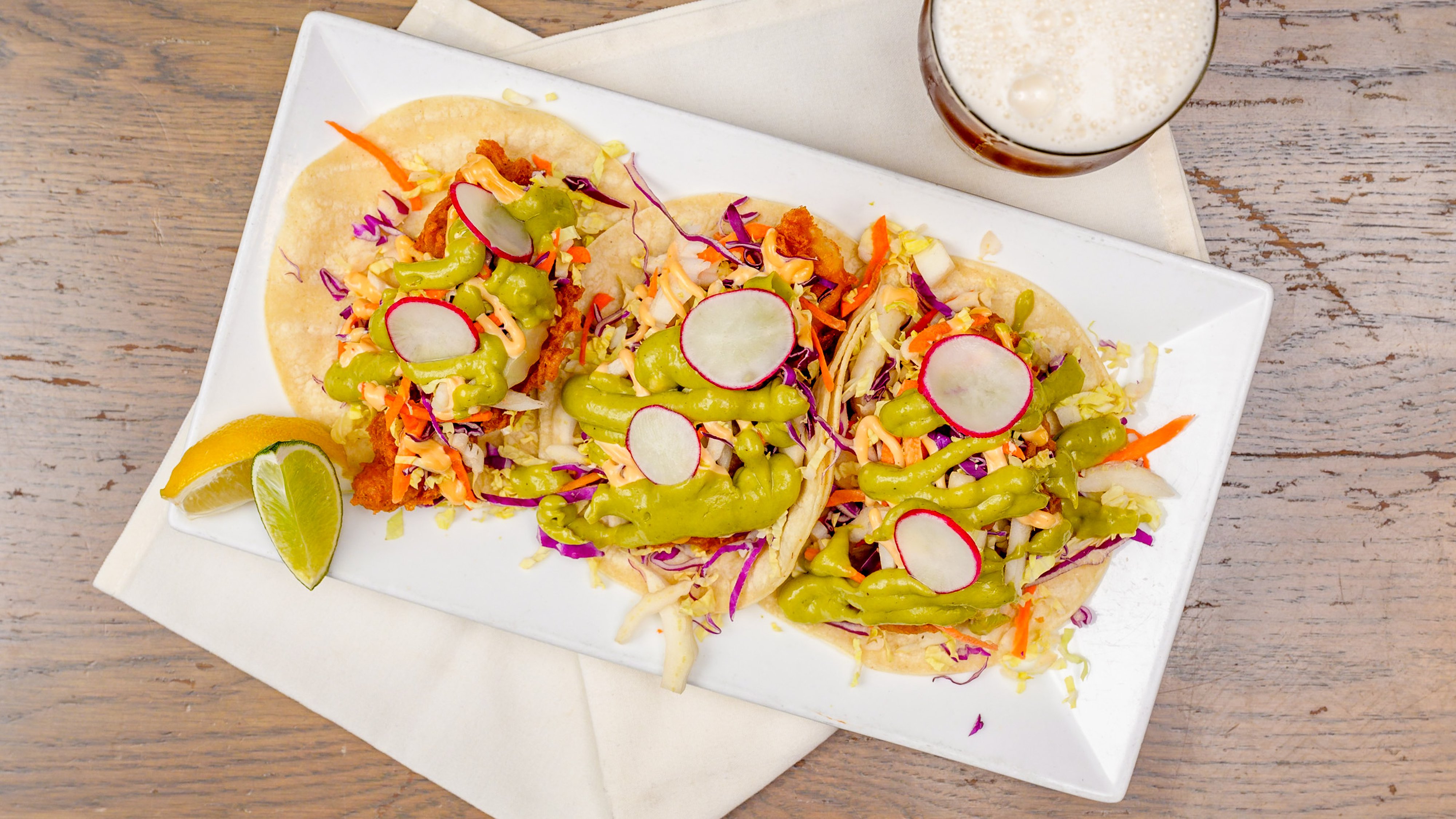 Baja Snapper Tacos