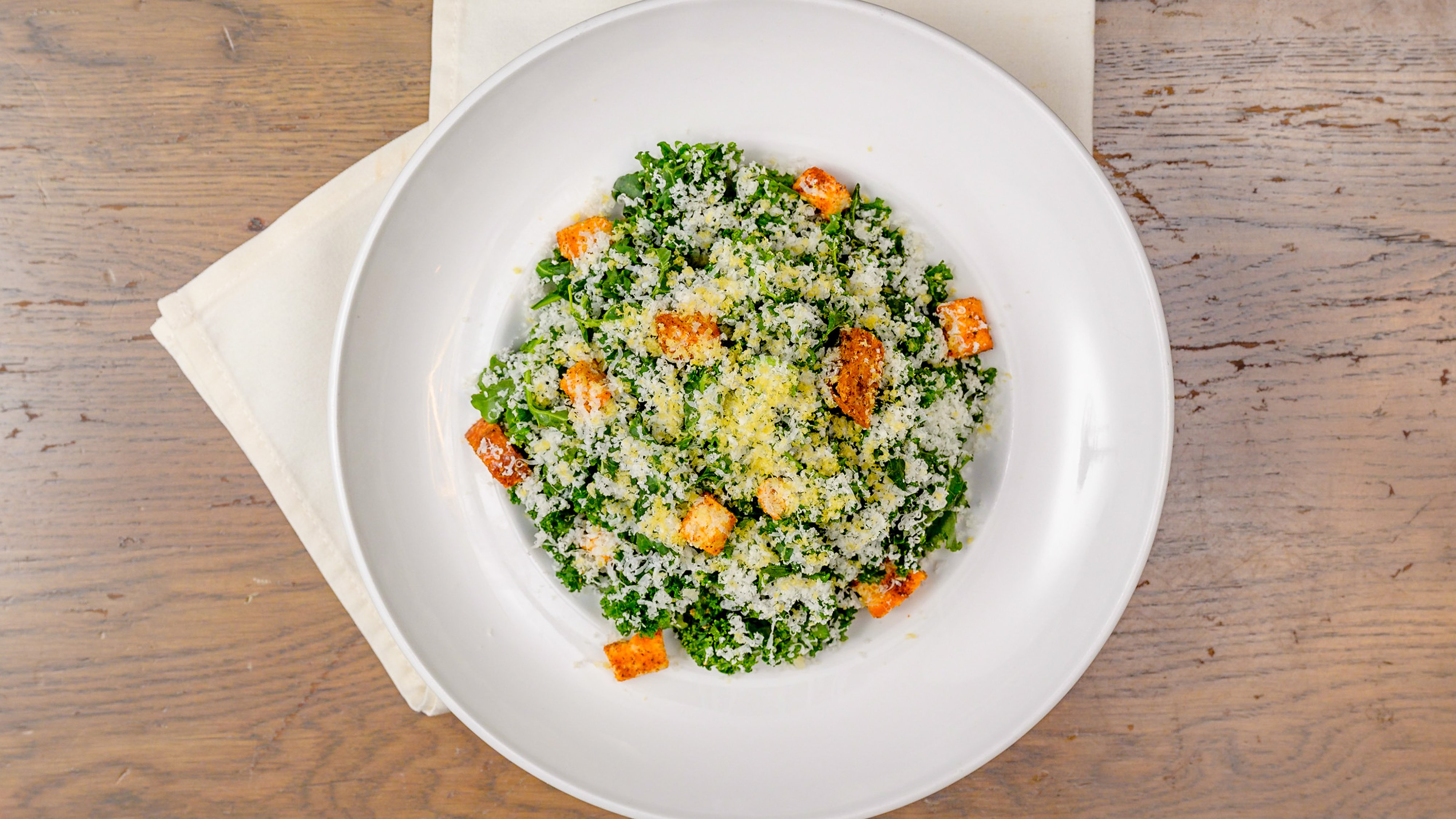 Kale Caesar Salad