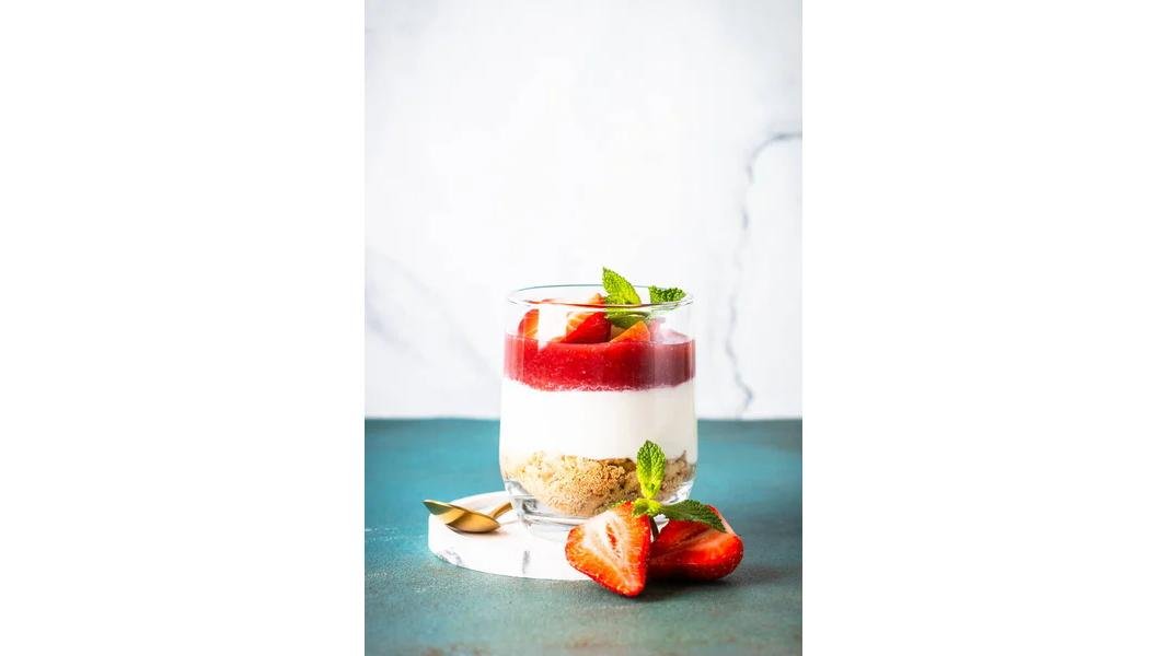 Cheesecake la pahar