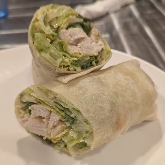 Chicken Caesar wrap