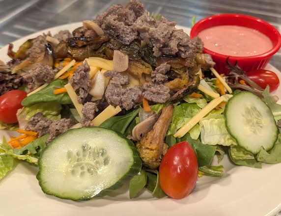 Steak salad