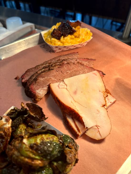 2 Meat Combo + 2 sides and drink