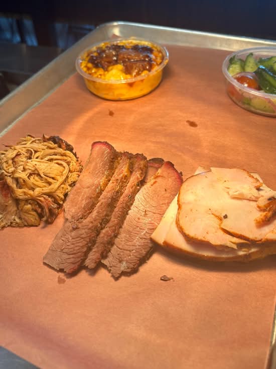 3 Meat Combo + 2 sides and drink