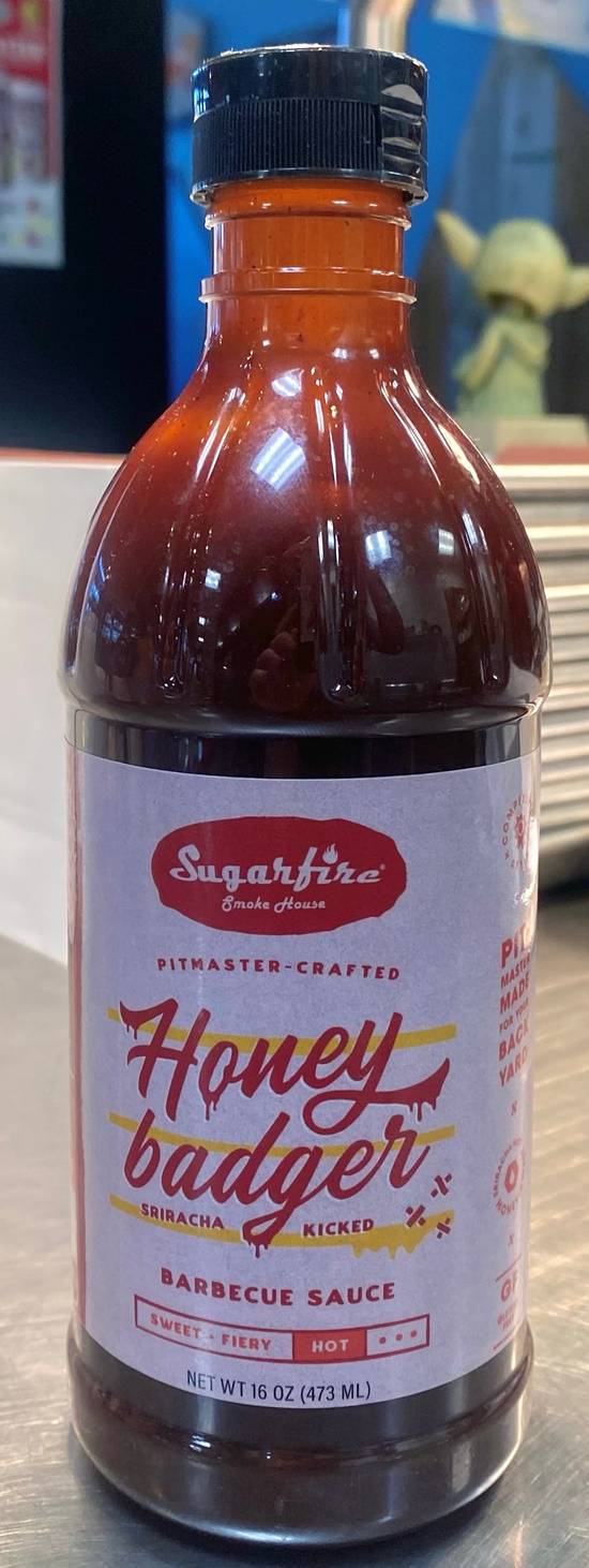 Bottle of Honey Badger
