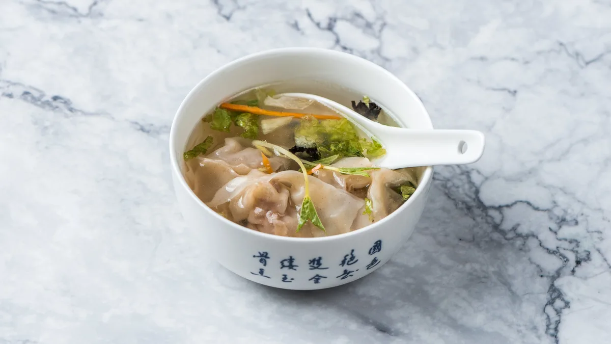 1) Wonton Soup