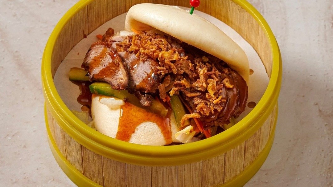 B6) Bao Bun με Πάπια Ψητή