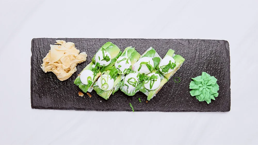 Vegetarisk delux maki
