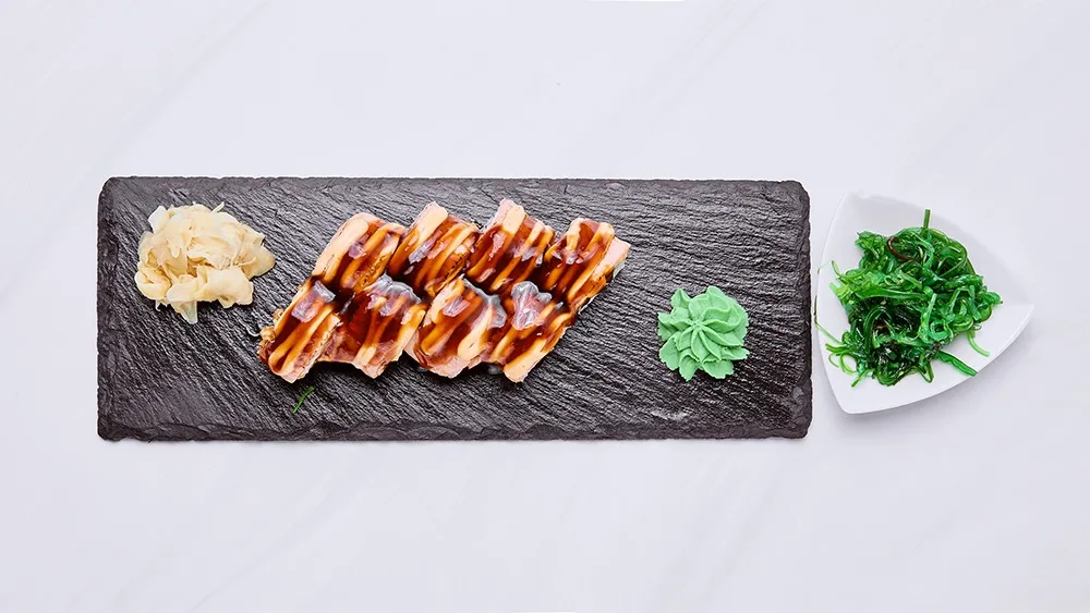 Grillad laxmaki 8 bitar