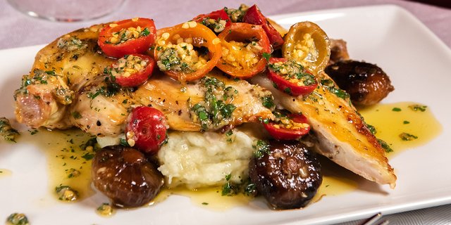 Herb Brick Chicken