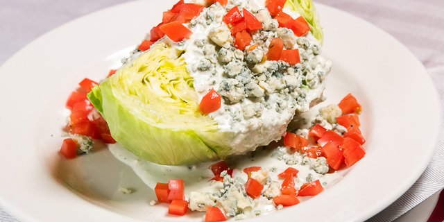 Individual Iceberg Lettuce Wedge Salad