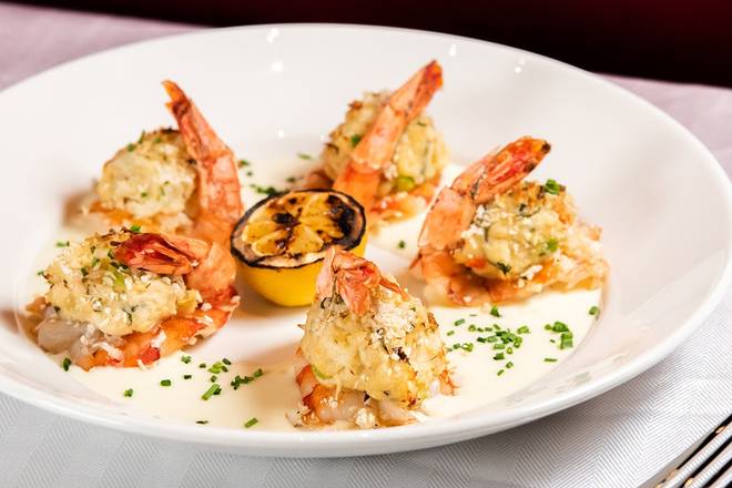 CRAB-STUFFED SHRIMP