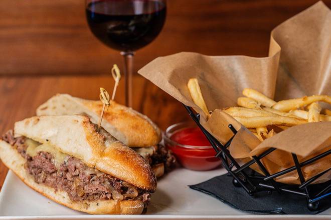 TRUFFLE SHAVED RIBEYE CHEESESTEAK