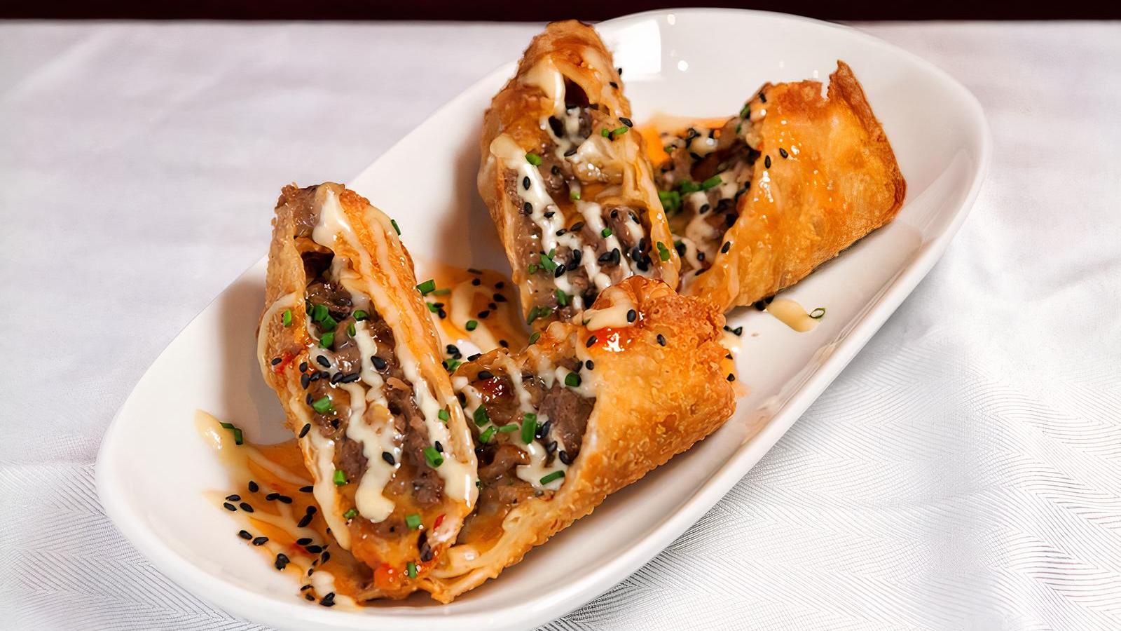 CHEESESTEAK EGGROLLS