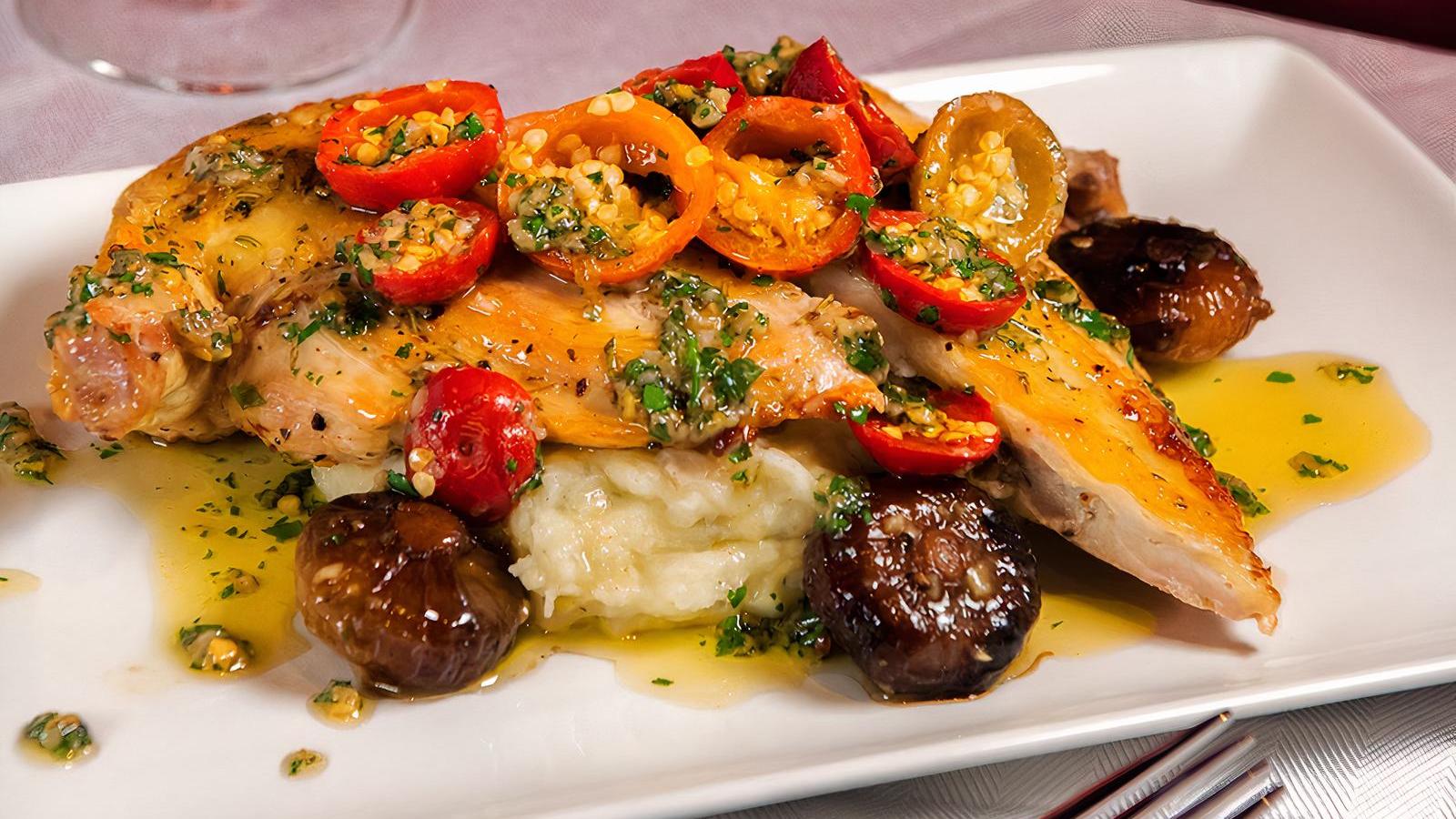 HERB BRICK CHICKEN