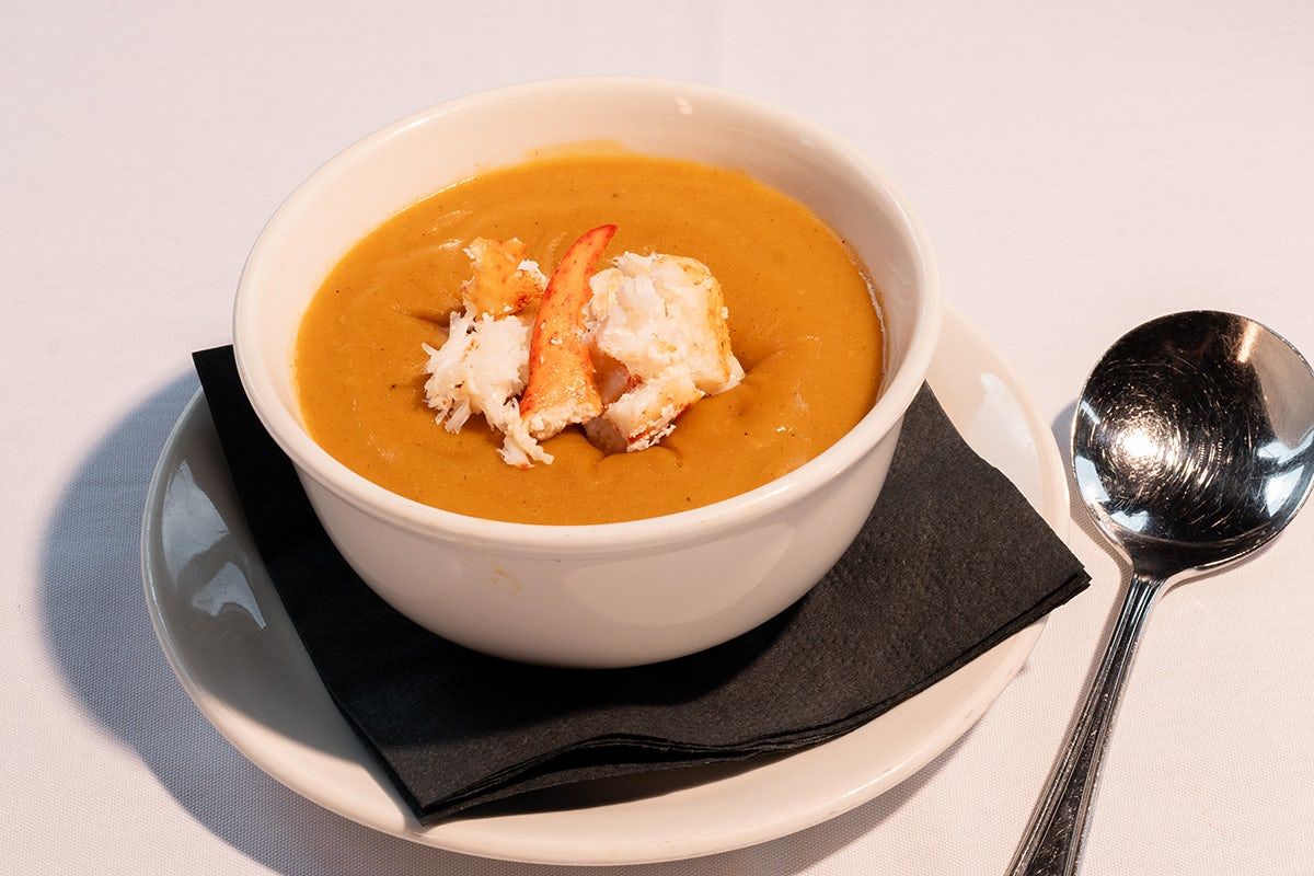 SHRIMP and LOBSTER BISQUE - CUP
