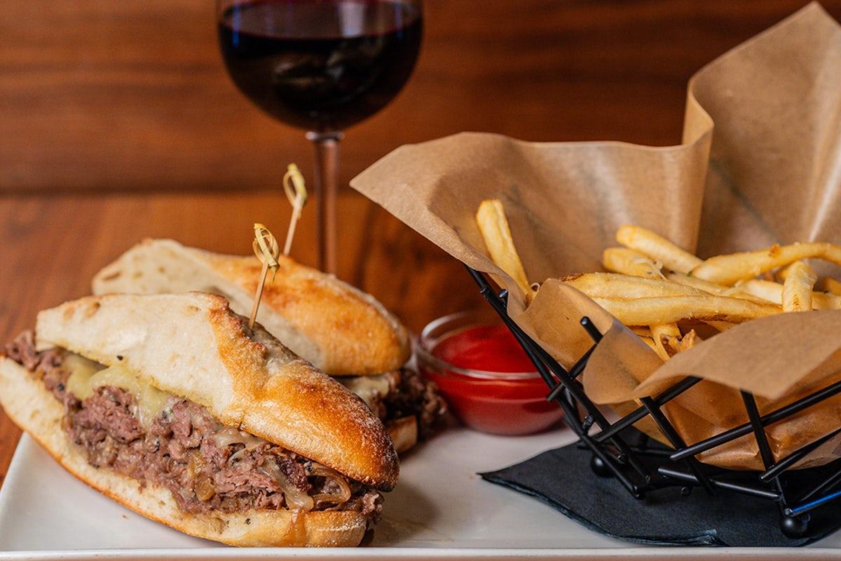 TRUFFLE SHAVED RIBEYE CHEESESTEAK