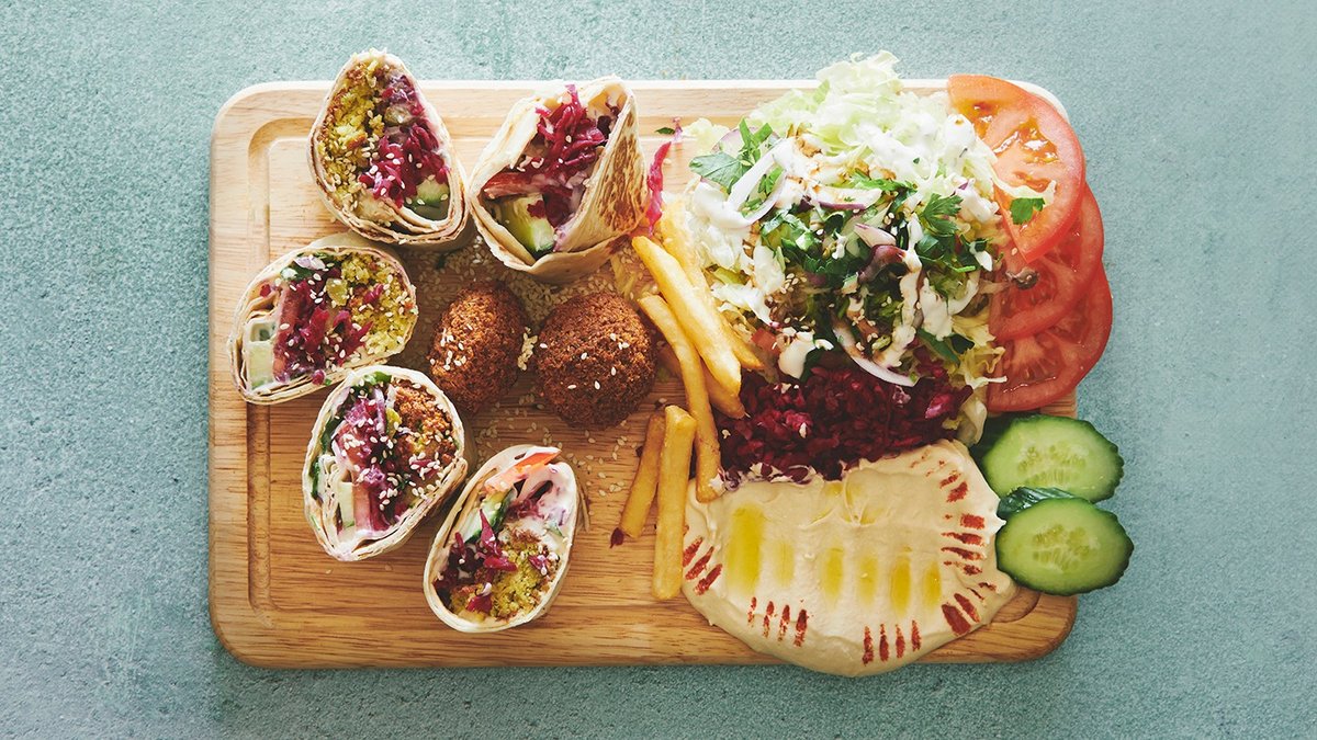 Arabisk falafel (V)