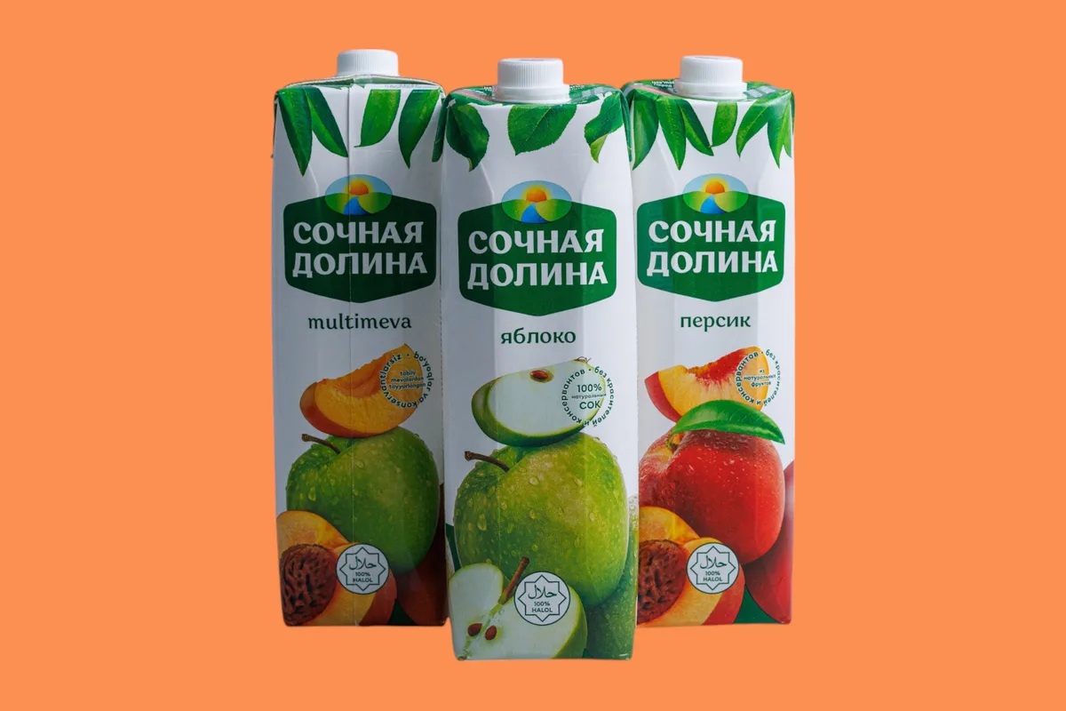 Сок Сочная Долина 1 лт