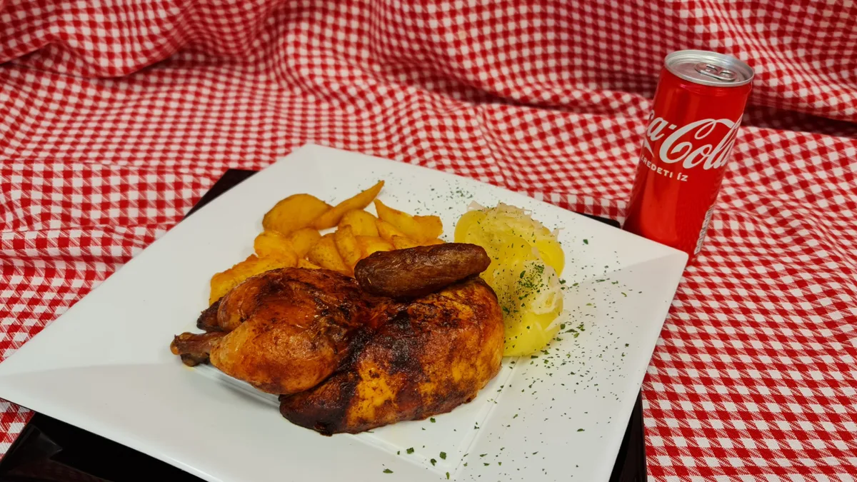 Grill csirke fél
