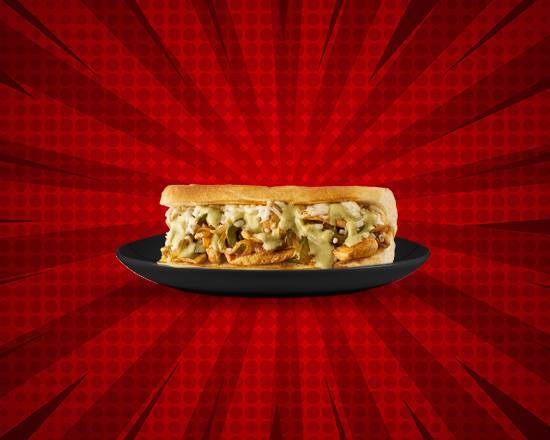 Philly Chicken and Cheese Sandwich