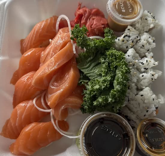 Salmon Lovers Sushi Combo