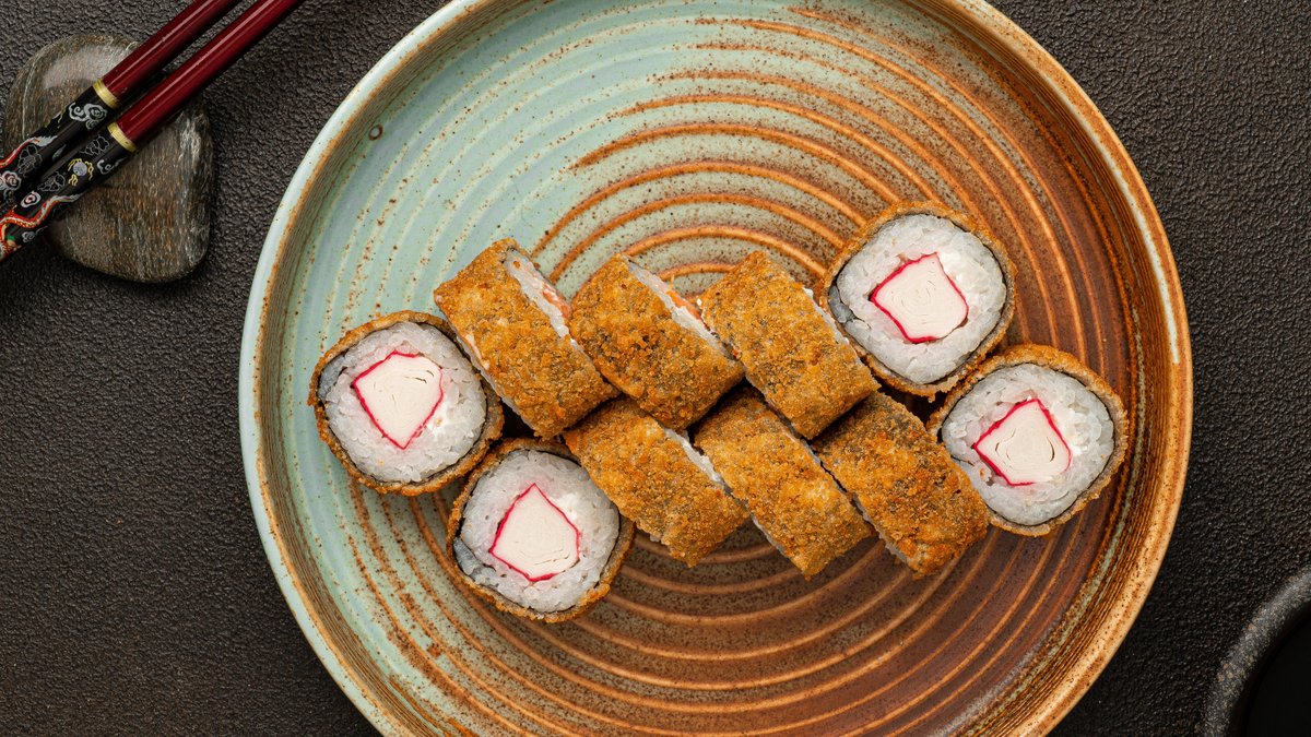 İsti Roll Krab ilə