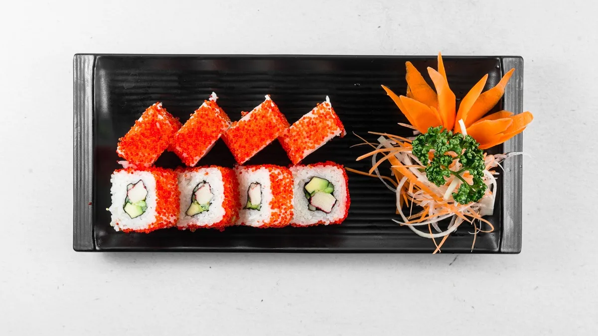 California červené tobiko