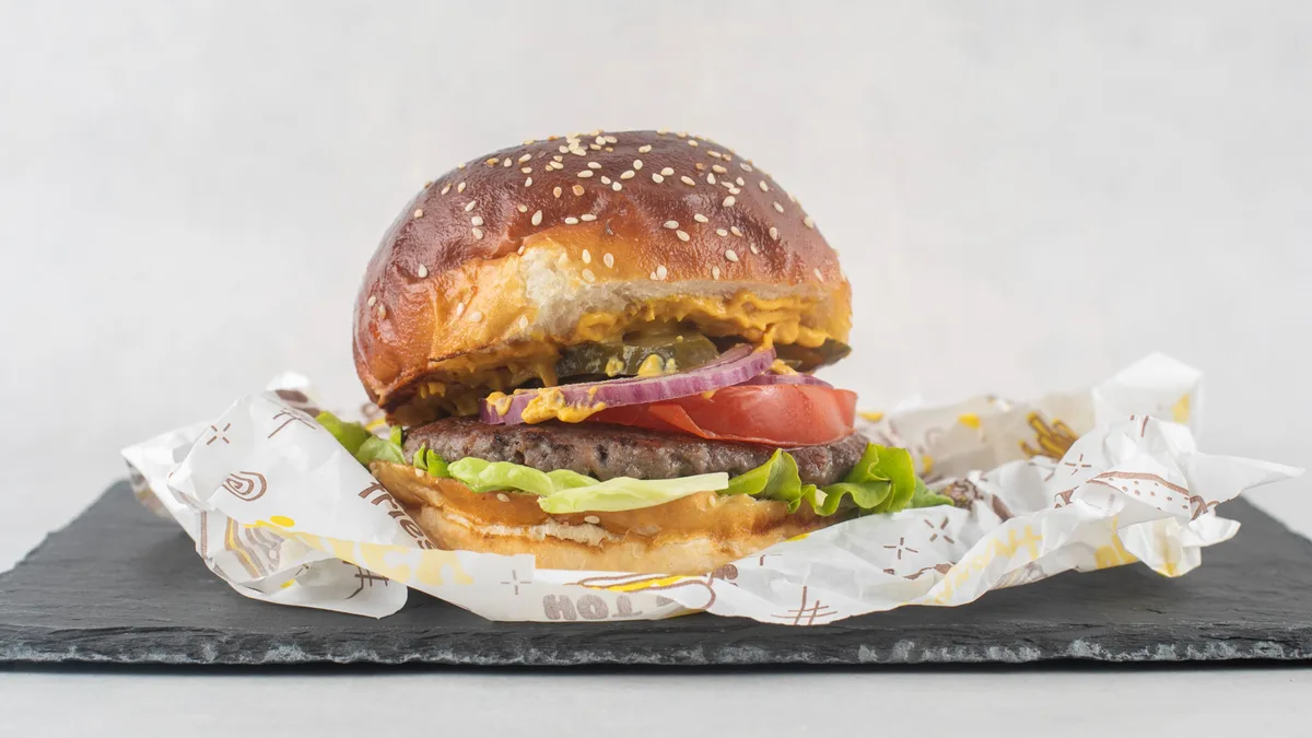 Classic burger single