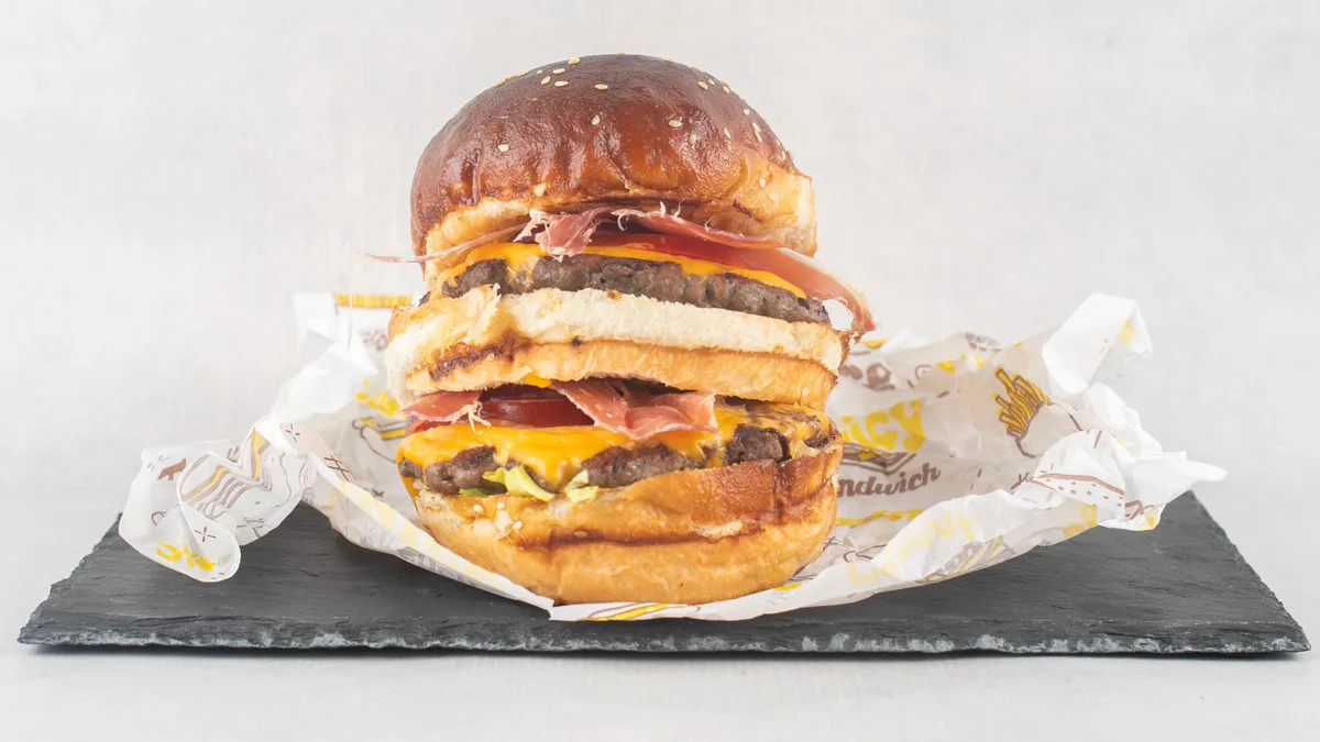 Šumski chilli burger double