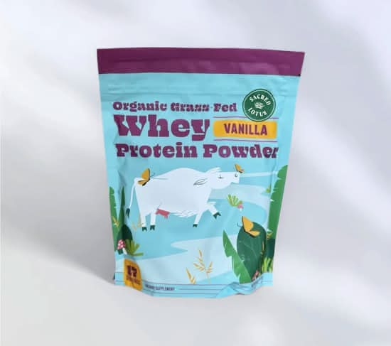 Organic Grass-Fed Whey Protein Powder