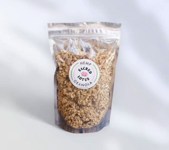 Sacred Lotus Hemp Granola