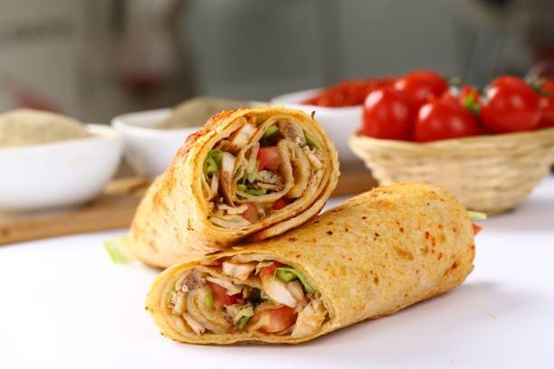 Combo Chicken Wrap with Fries and Soda