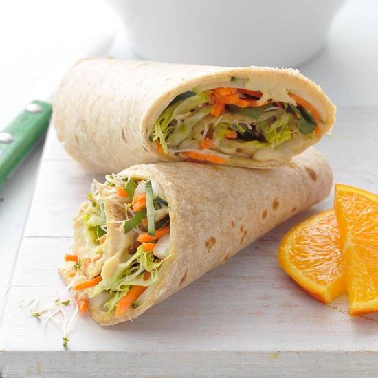Combo Noodle Wrap with Fries and Soda