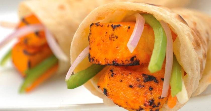 Paneer Tikka wrap