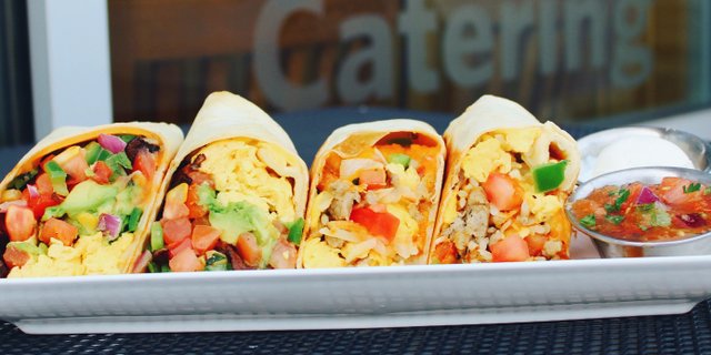 Breakfast Burrito Tray