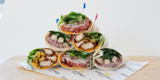 Variety Sandwiches and Wraps Tray