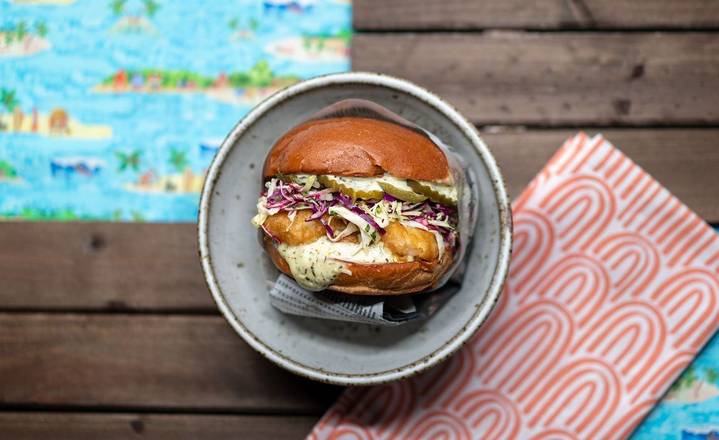 Beer Battered Cod Sandwich